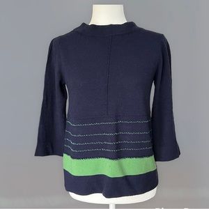 Anthropologie Blue/Green Sweater - M